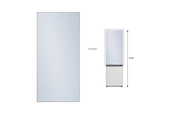 Samsung - PANNEAU HAUT 203cm SATIN SKYBLUE - RA-B23EUT48GG BESPOKE