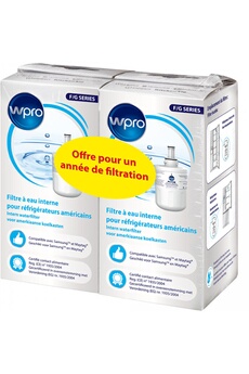 Wpro - Pack Filtres Internes BSMG001 Réfrigérateur