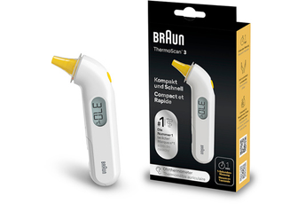 Braun - Thermomètre Braun IRT3030WE THERMOSCAN 3 - Auriculaire