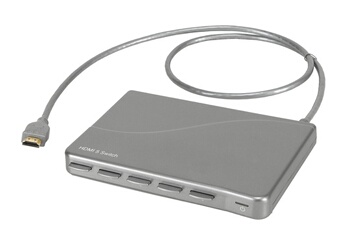 Boîtier de répartition vidéo Temium COMMUTATEUR HDMI 5 SOURCES