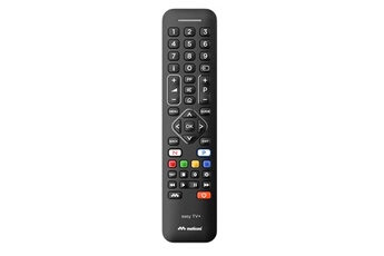 Télécommande universelle / 100% compatible avec toutes les marques / Bouton accès direct Netflix et Amazon Prime vidéo / Télécommande à infrarouge préprogrammée