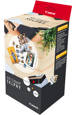 Kit Créatif Selphy (Cartouche d'encre + papier photo ) CANON à