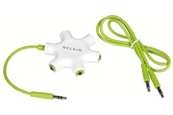 Belkin - Câble et Connectique Belkin Diviseur casque Rockstar F8Z274EA