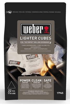 Weber Allume-feu cubes x22