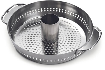Weber - Support de cuisson pour poulet - Accessoire pour barbecue - Inox