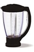 Bol Blender Plastique 1,5 L - Compatible Moulinex Masterchef Gourmet, Couleur Gris Foncé - Pièce Détachée De Rechange - 9