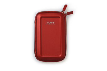 Accessoire pour disque dur Port Etui disque dur PORT rouge