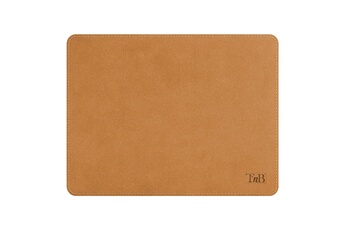 Tapis conçu à partir de cuir recyclé / Surface de glisse ultra performante / Tapis de 25,4 x 19,5 cm / Ses bords cousus offrent un style agréables et une grande durabilité.