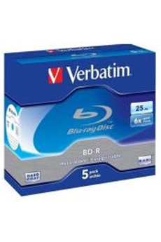 DVD vierge Verbatim BD-R SL 6x 25 Go