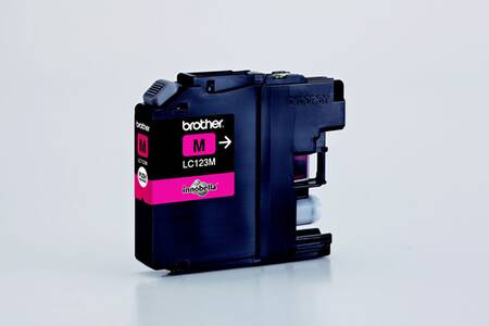 Lot De 4 Cartouches D'encre LC123 XL Compatibles (2 Noires, 1 Magenta, 1 Jaune)