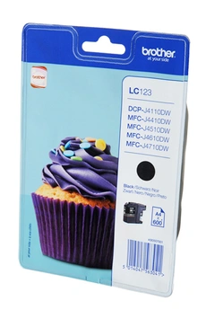Cartouche d'encre Brother LC123 NOIR