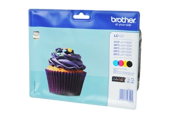 Brother - PACK LC123 4 COULEURS