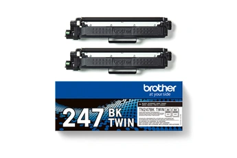 Cartouche d'encre Brother PACK TN247 NOIR 2 TONERS