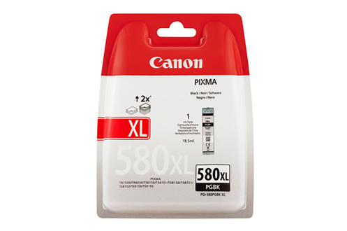 Cartouche encre compatible Canon PGI-580 XXL Noir haute capacité - k2print