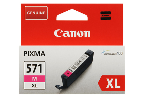 Cartouche d'encre Canon CLI-571 MAGENTA XL - CLI-571XL M
