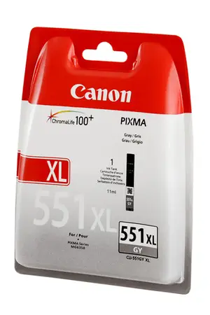 Cartouche D'encre Canon 551 GY XL - Gris - Original - NEUVE