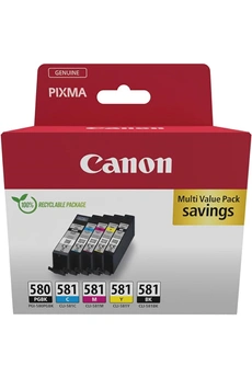 Cartouche d'encre PACK PGI580CLI581 BC/ /Y - vue 4