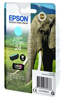Epson - Cartouche d'encre Epson ELEPHANT CYAN CLAIR