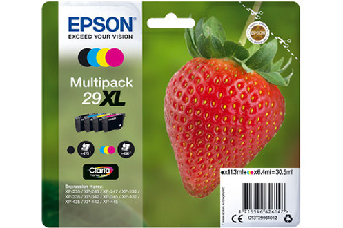 Cartouche d'encre Epson PACK FRAISE 4 COULEURS XL - PACK FRAISE XL