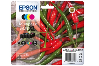 Epson - PACK 503 PIMENT 4 Couleur XL
