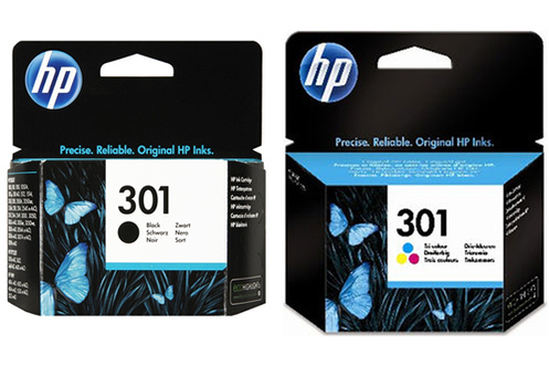 ✓ HP cartouche encre 301 noir couleur Noir en stock - 123CONSOMMABLES