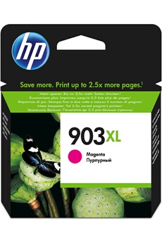 HP - HP 903XL Cartouche d'Encre Magenta grande capacité Authentique (T6M07AE) pour HP OfficeJet 6950, HP OfficeJet Pro 6960 / 6970