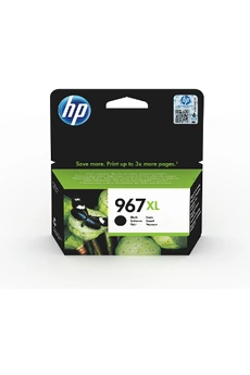 HP 967Xl Cartouche D'Encre Noire Ultra Grande Capacité Authentique (3Ja31Ae) Pour HP Officejet Pro 9020 Series