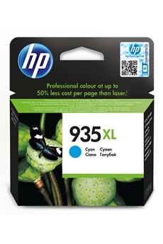 HP - HP 935XL Cartouche d'Encre Cyan grande capacité Authentique (C2P24AE) pour HP OfficeJet 6820e, HP OfficeJet Pro 6230 / 6830