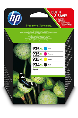 Cartouche d'encre T3AZUR pour HP 934 XL Noire