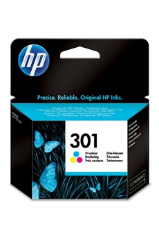 HP 301 cartouche d'encre 3 couleurs authentique