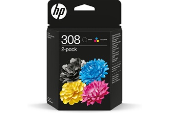 Hp N.308 CART BK/3COULEURS S/B