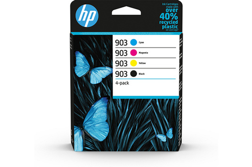 Cartouche d'encre GENERIQUE Basink Cartouche d'encre Compatible avec HP  903XL Pack 4 pour Officejet Pro 6950 6960 6970 All-in-One Imprimante
