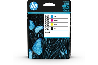 903XL Cartouches d'encre Compatibles Remplacement pour HP 903XL 903 XL pour HP  Officejet 6950 HP Officejet Pro 6960 6970 All-in-One Imprimante (Noir Cyan  Jaune Magenta, 4-Pack) : : Informatique