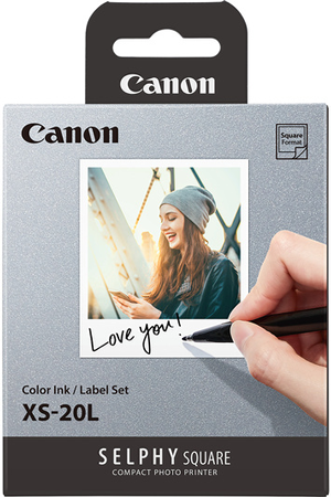 Papier d'impression Canon Kit 20 Impressions format carré