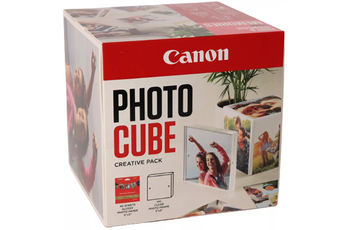 Papier d'impression Canon PP-201 5X5 PHOTO CUBE CREATIVE Blanc/Rose