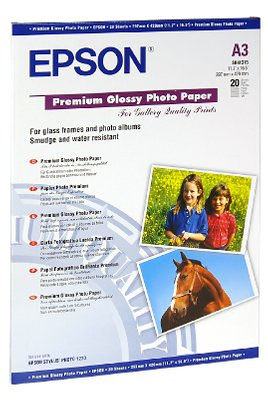 Papier d'impression Epson Papier Photo Glossy - A3 - 20 Feuilles