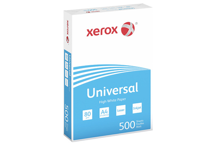 Papier d'impression Xerox Ramette de Papier Universal A4 - 500 Feuilles - 80g/m²