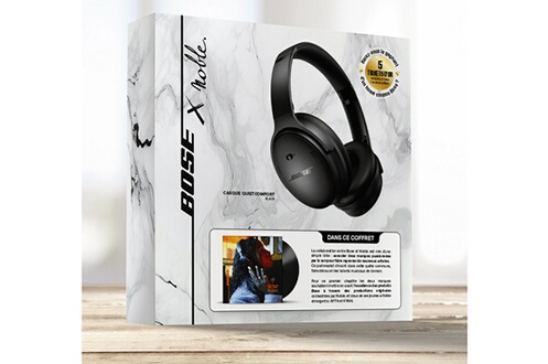 Casque sans fil Bose à Réduction de Bruit QuietComfort 35 II assistant  vocal Noir - Casque audio - Achat & prix