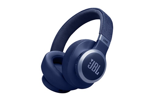 Casque audio Jbl Live 770 NC Bleu, Casque Circum-Auriculaire sans fil a  reduction de bruit adaptative - LIVE770NCBLU