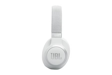 Casque Audio Jbl Live Nc Blanc Casque Circum Auriculaire Sans Fil A Reduction De Bruit