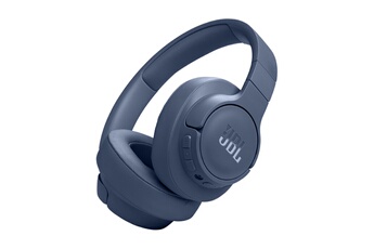 Casque supra-auriculaire sans fil - Bluetooth 5.3 / Jusqu'à 70 h d'autonomie et charge rapide (5 min = 3 h) / Son JBL Pure Bass / Connexion multipoints - Appels mains libres avec VoiceAwareCasque supra-auriculaire sans fil - Bluetooth 5.3 / Jusqu'à 70 h d'autonomie et charge rapide (5 min = 3 h) / Son JBL Pure Bass / Connexion multipoints - Appels mains libres avec VoiceAware