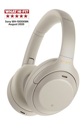 Sony WH-1000XM4 SILVER CASQUE HI-RES BLUETOOTH À RÉDUCTION DE BRUIT