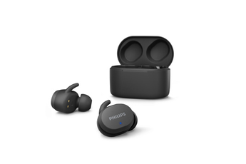 Ecouteurs sans fil Bluetooth Philips TAT2206 True Wireless Noir - Ecouteurs