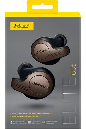 Étui De Recharge Pour écouteurs Jabra Elite 65t - Couleur Noire - Occasion En état Fonctionnel