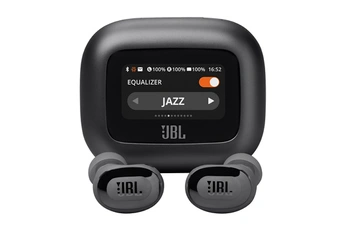 Ecouteurs sans fil - Son Signature JBL / Réduction de bruit adaptative / Smart Charging Case: commande sans application / Jusqu'à 40 heures d'autonomie