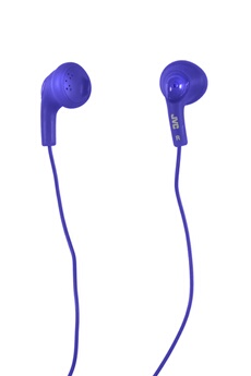HA-F160 Gumy Violet Ecouteurs avec renforcement des basses - Connecteur jack 3.55mm HA-F160