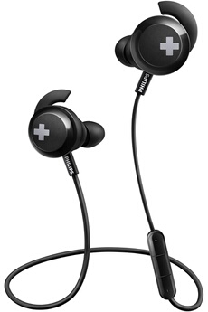 PHILIPS Ecouteurs intra-auriculaires sans fil  SHB4305BK Bluetooth Noir 