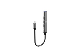 Mobility Lab - HUB USB-C ULTRA SLIM 4 PORTS DONT 3 USB-A 2.0 ET 1 USB-A 3.0