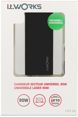 Chargeur et câble d'alimentation PC Itworks CHARGEUR UNIVERSEL 90W - TA09B1