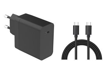 Chargeur et câble d'alimentation PC Onearz Mobile Gear Chargeur USB-C PD 65Watts + cable USB-C 1m 5A